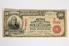 Cochran GA, $10 1902 Red Seal, First National Bank