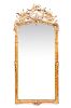 Large 19th C. Rococo Revival Giltwood Mirror