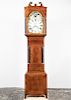 English George Wadham Mahogany Tall Case Clock