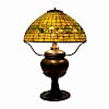Early Tiffany Studios Acorn Table Lamp