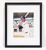 Framed Willie Mays Autographed Photograph