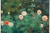 John Torcapel, Oil on Canvas, Garden Flowers