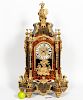 Louis XV Style Boulle & Ormolu Mantle Clock