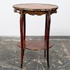 Louis XV Style Two Tiered Side Table