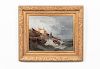 Jules Noel, Oil on Canvas, Nautical Scene