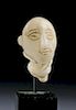 Rare Bactrian BMAC Marble Idol Head