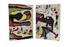 Miró, Joan. Homenatge a Gaudí / Dibuixos, Gouaches, Monotips. Barcelona, 1978 - 1979. 4 litografías. Piezas: 2.
