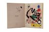 Miró, Joan. Obra Inèdita Recent / Album 19. 1964/1963. Incluyen 11 / 5 Litografías respectivamente. Pzs: 2.