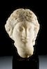 Greek Marble Female Head - Aphrodite