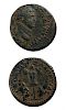 Roman Judaea Titus Caesarea Maritima Bronze Coin