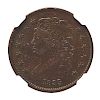 U.S. 1835 1/2C COIN