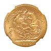 GREAT BRITAIN 1925 SOVEREIGN GOLD COIN