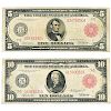 U.S. 1914 RED SEAL FEDERAL RESERVE NOTES