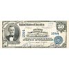 U.S. 1902 $50 FIRST NATIONAL BANK OF HOUSTON