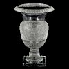 A LARGE LALIQUE CLEAR AND FROSTED GLASS "VERSAILLES" URN FORM