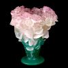 French Daum rose pattern vase.