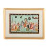 Mughal Style Gouache Of Royal Procession