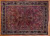 Semi-Antique Meshed Rug, Persia, 8.8 x 11.9