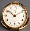 Cartier Brass 8 Day Travel Alarm Clock