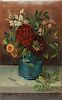 Louis Rondel Still Life with Flowers Oil on Canvas