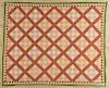 Pennsylvania patchwork quilt, early 20th c., 83'' x 68''.