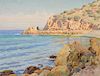Gunnar Widforss (1879–1934): The Ocean, Catalina Island (1921)