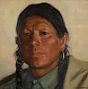 E. Martin Hennings (1886–1956): Big John, Taos Pueblo (circa 1925)