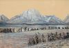 Edgar S. Paxson (1852–1919): Mt. Moran (1897)