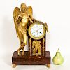 Pierre-Philippe Thomire Empire Marble Mantle Clock