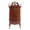 Chippendale Style Cherry Highboy