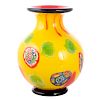 Murano Style Cased Glass Vase