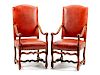 A Pair of Italian Rococo Style Armchairs