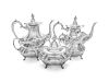 An American Silver Five-Piece Tea and Coffee Service 