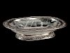 A Silver Mounted Rock Crystal Bowl 