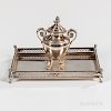 French .950 Silver Inkwell