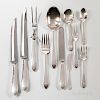 Forty-four Pieces of Tiffany & Co. "Faneuil" Pattern Sterling Silver Flatware
