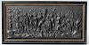 Wedgwood Black Basalt Bacchanalian Sacrifice  Plaque