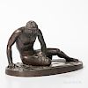 Grand Tour Bronze Figure of The Dying Gaul