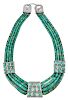 Tony Aguilar Sterling Turquoise Necklace