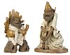 Two Shiwan Pottery Figures of Li Tieguai