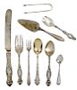 40 Pieces Assorted Sterling Flatware