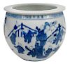 Chinese Blue and White Planter