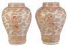 Near Pair Chinese Vases with Enameled Decoration