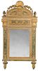 Italian Neoclassical Paint Decorated Mirror