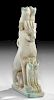 Rare Egyptian Faience Cat w/ Kittens - ex-Sotheby's