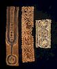 Lot of 3 Egyptian Coptic Textile Sections