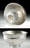 Roman Silver Bowl w/ Gilded Helios - 217.3 g