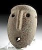Fine Mapuche Stone Maskette