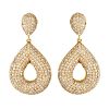 Diamond and 14K Gold Earrings