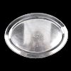 Clarence A. Vanderbilt Sterling Silver Oval Tray